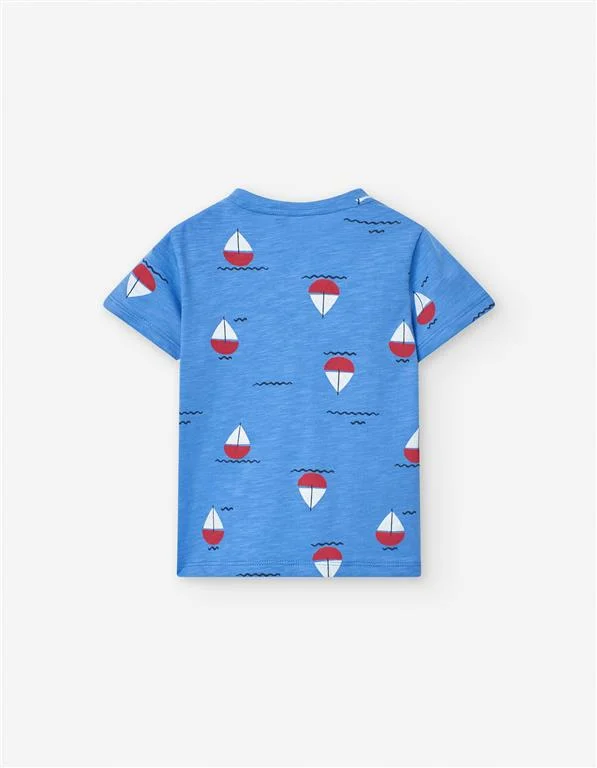 Tshirt Barcos Menino Losan