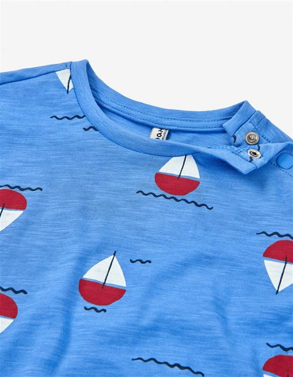 Tshirt Barcos Menino Losan