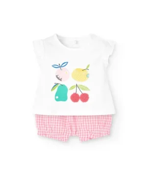 Conjunto Calção Menina Boboli