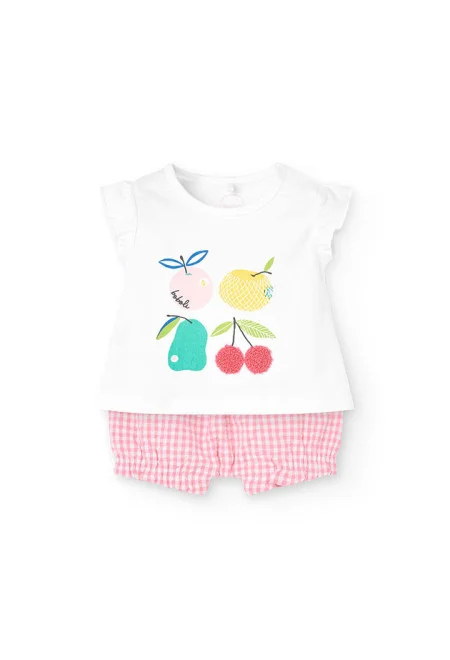 Conjunto Calção Menina Boboli