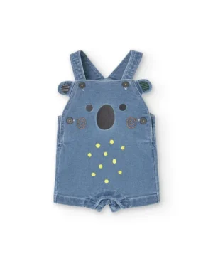 Conjunto Jardineira Panda Boboli
