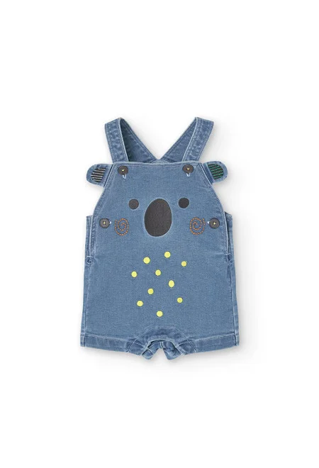 Conjunto Jardineira Panda Boboli