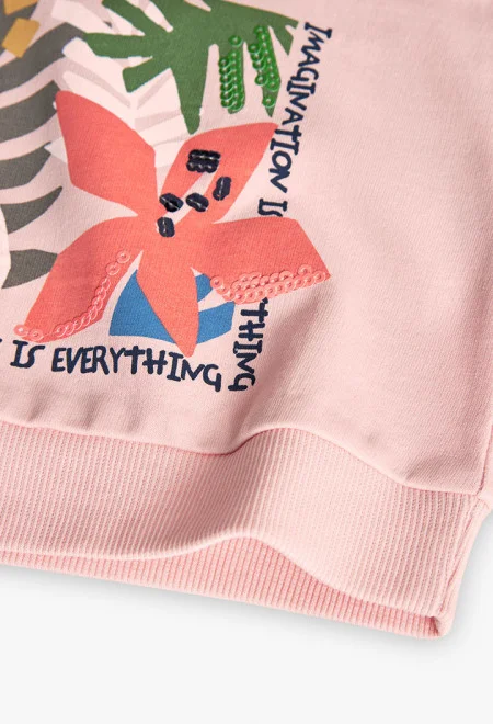 Sweat Flores Menina Boboli