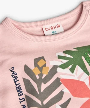 Sweat Flores Menina Boboli