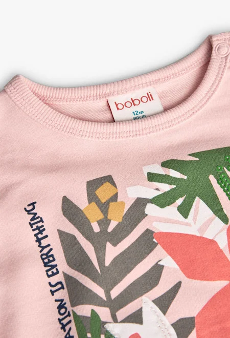 Sweat Flores Menina Boboli