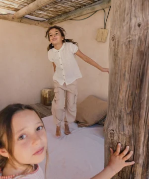 Blusa Bordada Menina Boboli