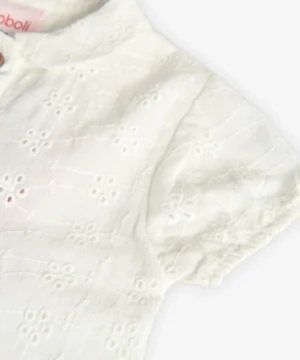 Blusa Bordada Menina Boboli