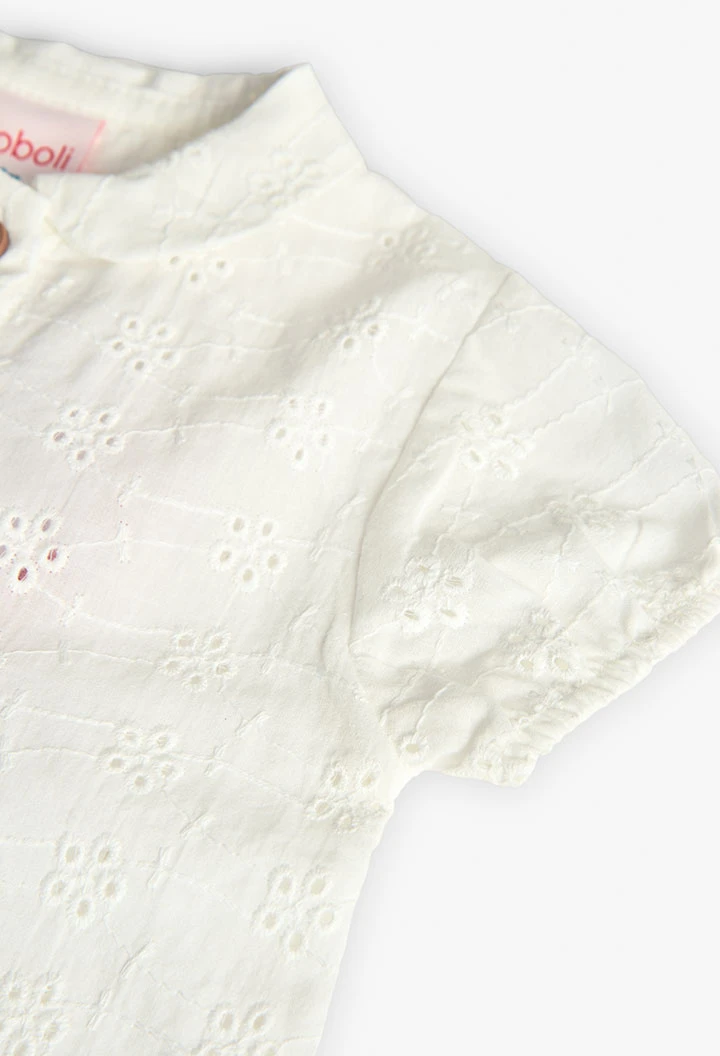 Blusa Bordada Menina Boboli