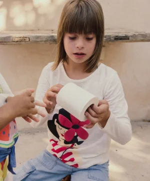 Tshirt Flor Menina Boboli