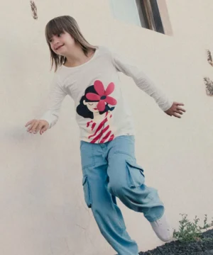 Calça Cargo Menina Boboli