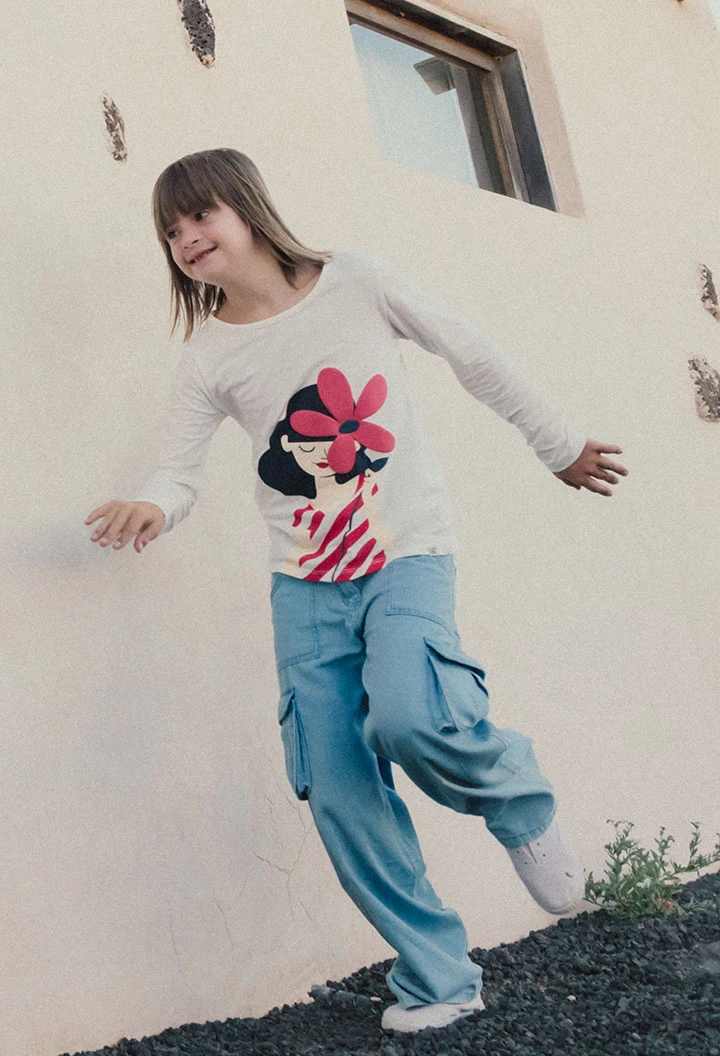 Calça Cargo Menina Boboli