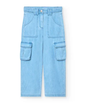 Calça Cargo Menina Boboli