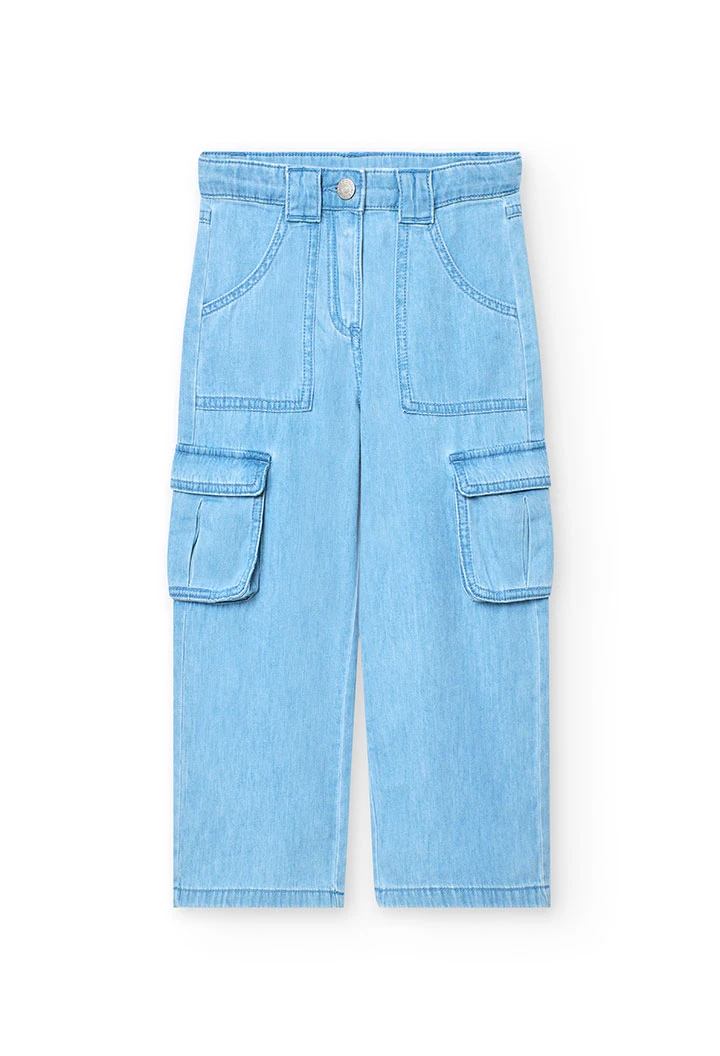 Calça Cargo Menina Boboli