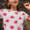 Tshirt Flores Menina Boboli