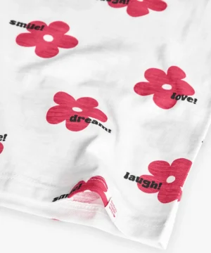 Tshirt Flores Menina Boboli