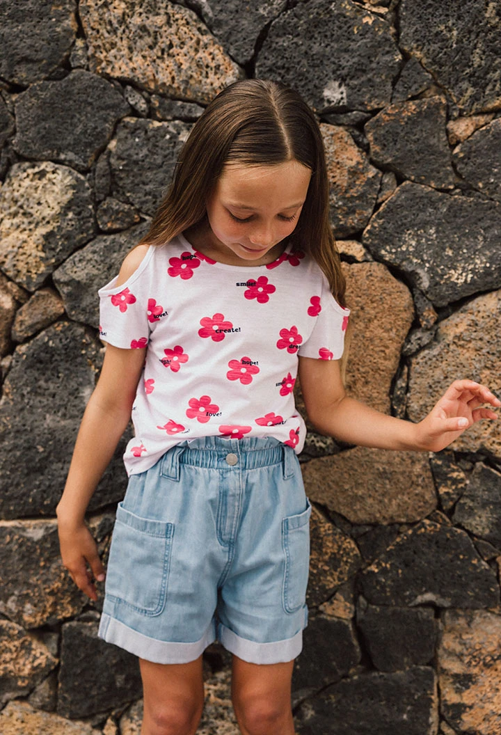 Calção Cargo Menina Boboli
