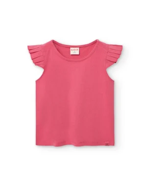 Tshirt Folhos Menina Boboli