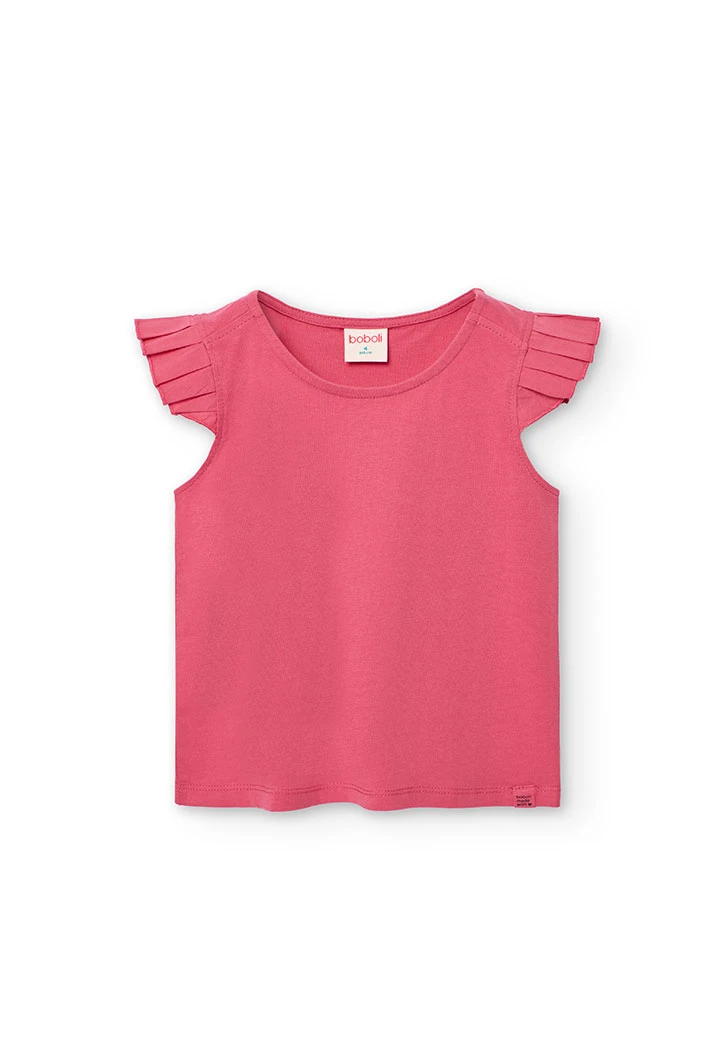 Tshirt Folhos Menina Boboli