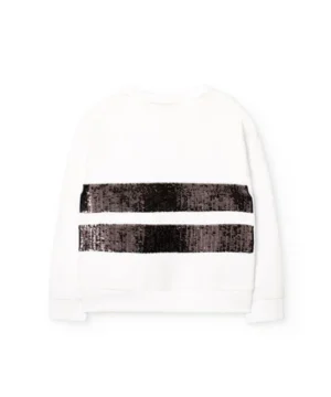 Sweat Lantejoulas Menina Boboli