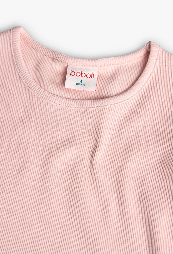 Tshirt Canelada Menina Boboli