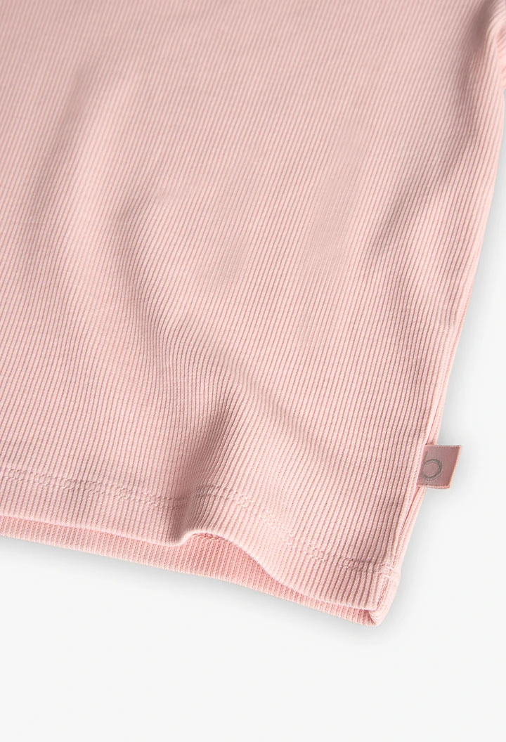 Tshirt Canelada Menina Boboli