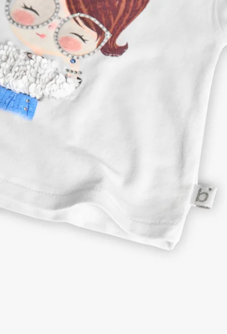 Tshirt Oculos Menina Boboli