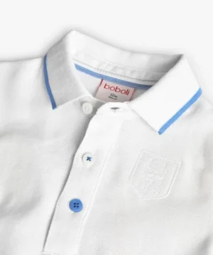 Polo Piqué Menino Boboli