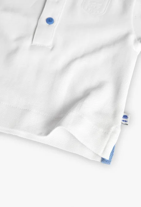 Polo Piqué Menino Boboli