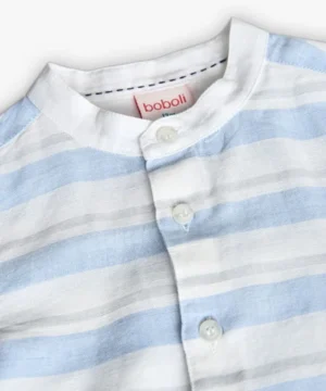 Camisa Linho Menino Boboli