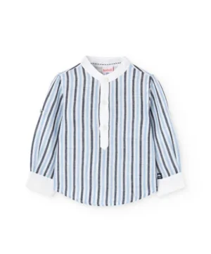 Camisa Linho Menino Boboli