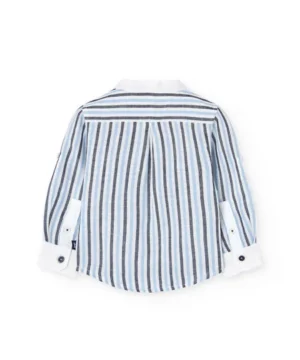 Camisa Linho Menino Boboli