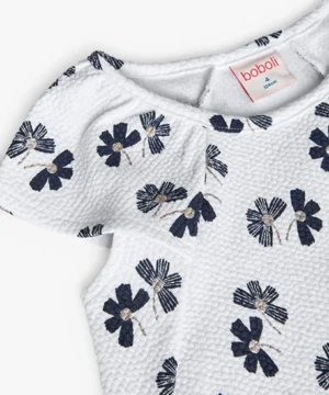 Vestido Flores Menina Boboli
