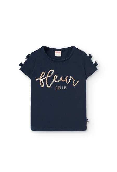 Tshirt Fleur Menina Boboli