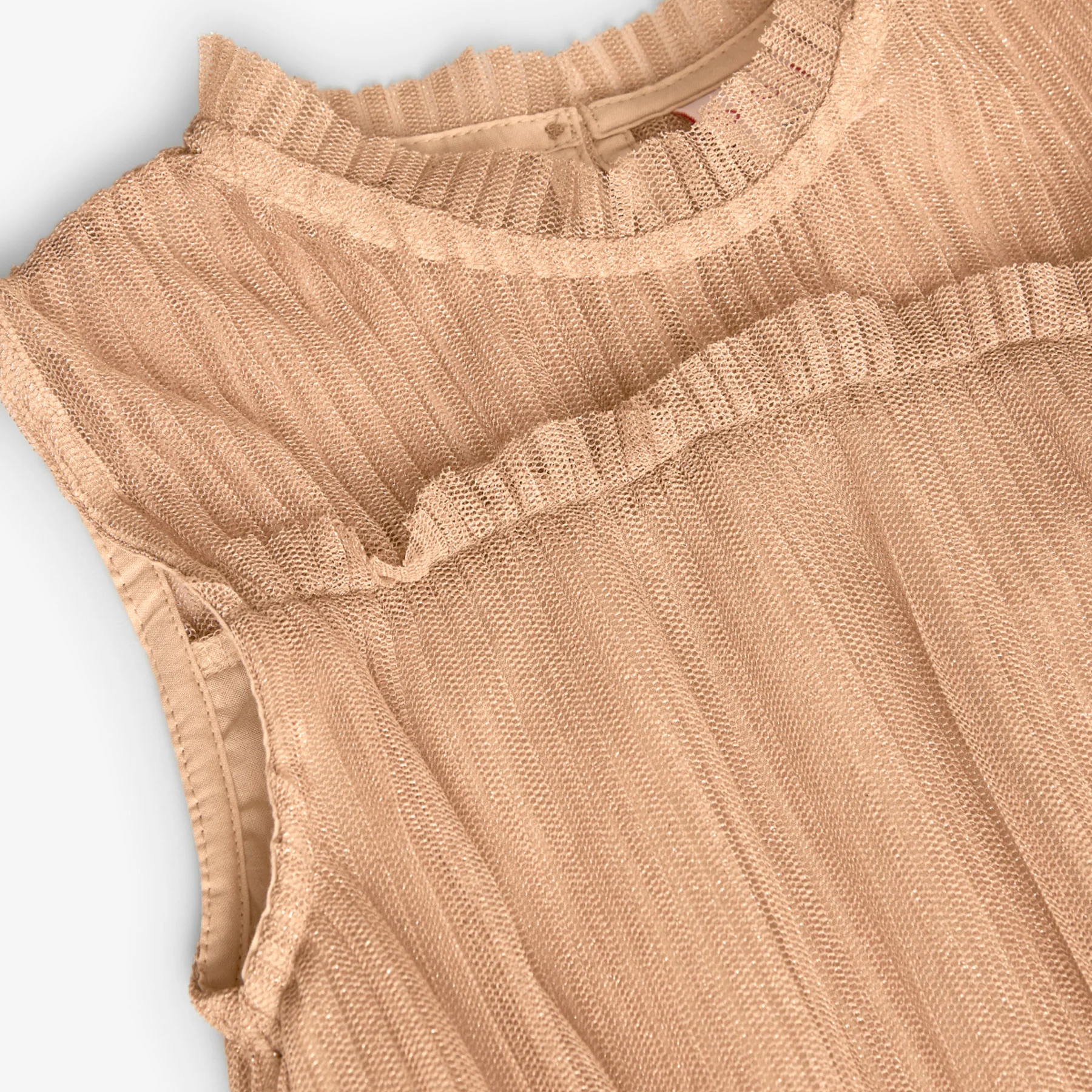 Vestido Gold Menina Boboli