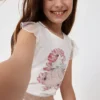 Tshirt Bonjour Menina Boboli