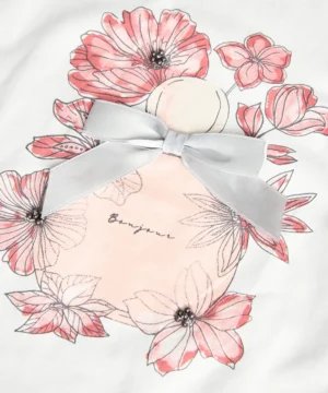 Tshirt Bonjour Menina Boboli