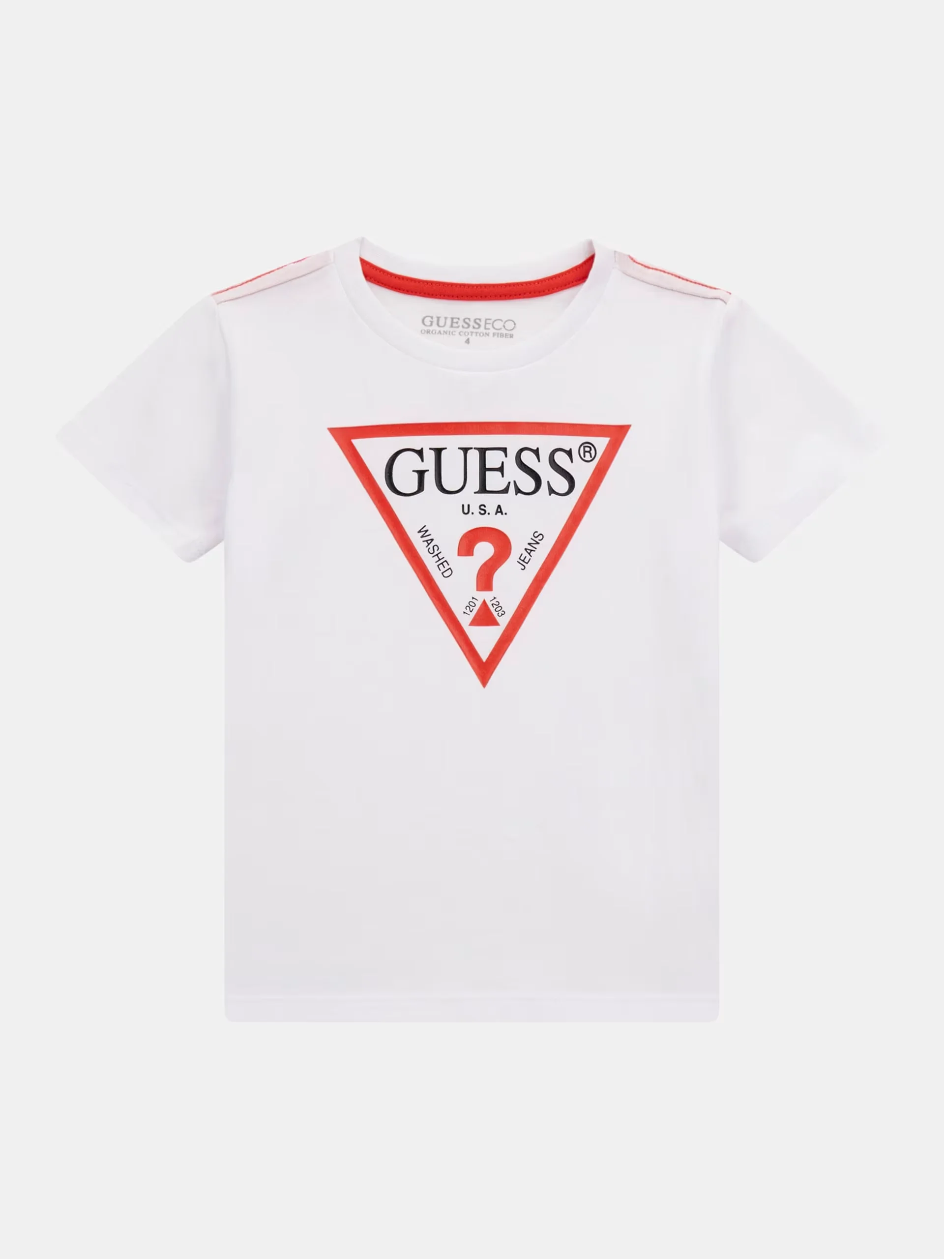 Tshirt Menino Logo Guess