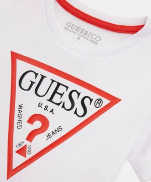 Tshirt Menino Logo Guess