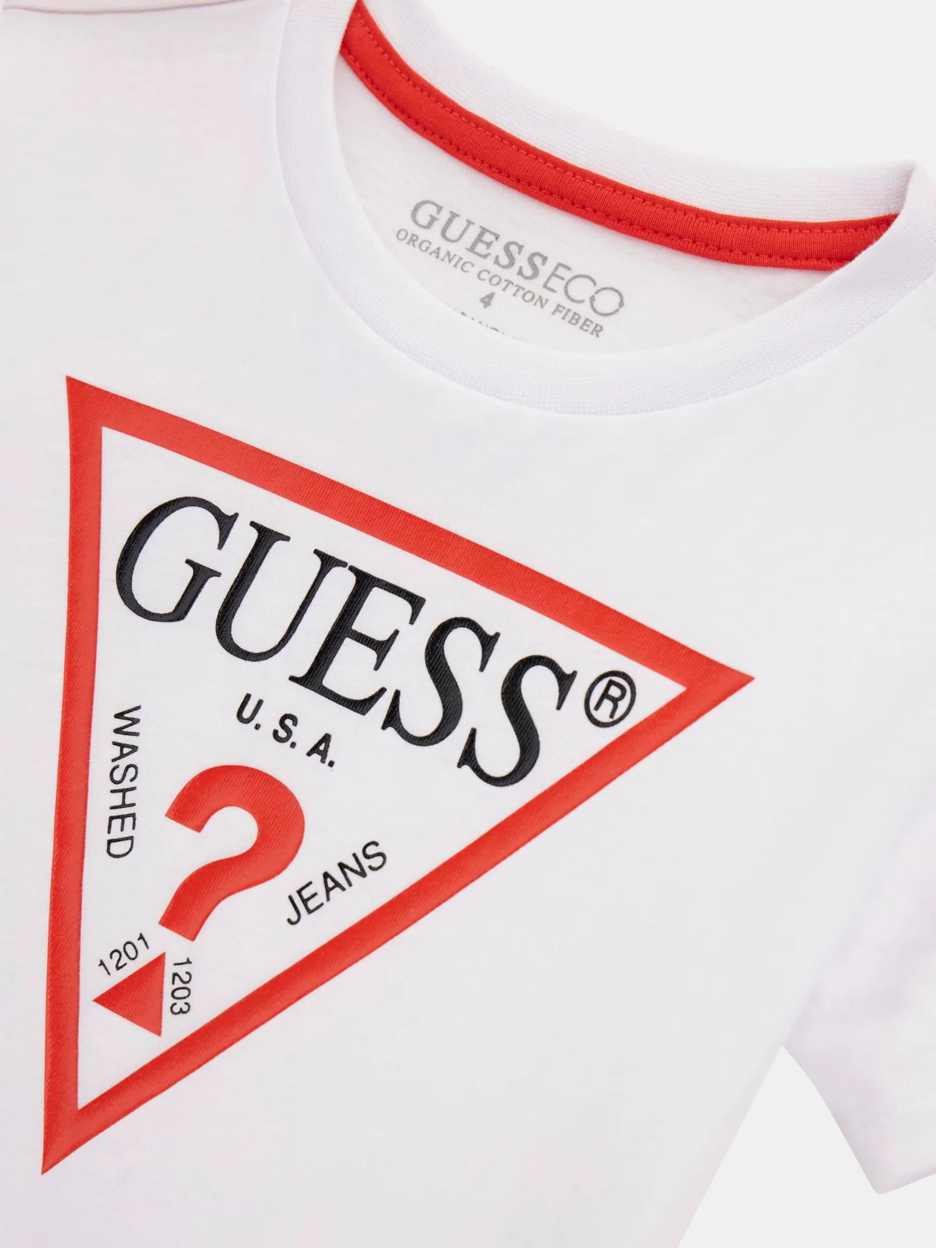 Tshirt Menino Logo Guess