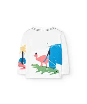 Tshirt Dinosauros Menino Boboli