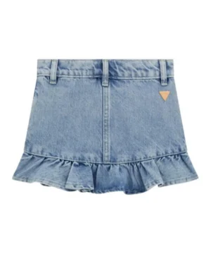 Saia Flores Bordadas Guess