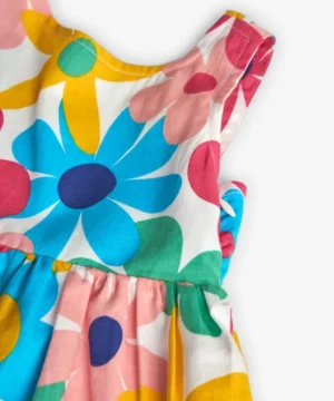 Vestido Alças Flores Boboli