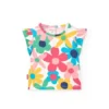 Tshirt Flores Menina Boboli