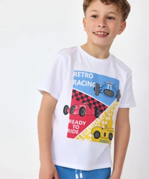 Tshirt Racing Menino Boboli