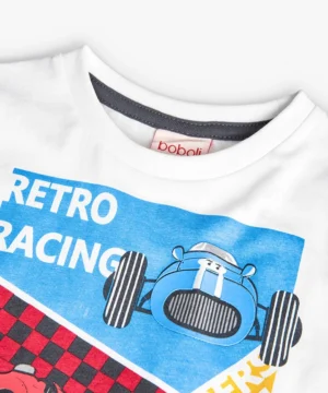 Tshirt Racing Menino Boboli