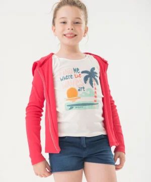 Tshirt Waves Menina Boboli