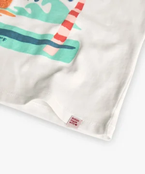 Tshirt Waves Menina Boboli