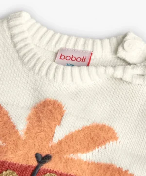 Vestido Malha Menina Boboli
