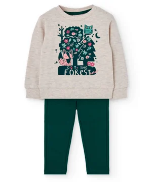 Conjunto Coruja Menina Boboli