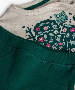 Conjunto Coruja Menina Boboli